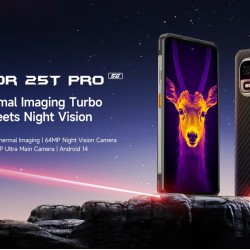 ULEFONE smartphone Armor 25T Pro, 6.78", 8/256GB, 5G, 6500mAh, IP68/IP69K/MIL-STD-810H, μαύρο