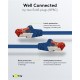 GOOBAY καλώδιο δικτύου 68267, CAT 6 S/FTP, copper, 250MHz, 1m, μπλε