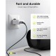 GOOBAY καλώδιο USB-C 79559, 60W, 480Mbps, 0.15m, μαύρο