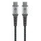 GOOBAY καλώδιο USB-C 79559, 60W, 480Mbps, 0.15m, μαύρο