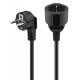 GOOBAY μπαλαντέζα προέκταση ρεύματος 93095, schuko, 3x 1.5mm², 10m, μαύρη