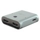 GOOBAY HDMI switch 77791, 2 σε 1, 8K/60Hz, γκρι