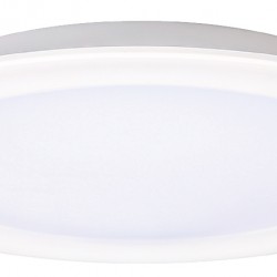 POWERTECH LED φωτιστικό downlight PT-1559, 9W, Φ116x25mm, 4000K, 765lm, λευκό
