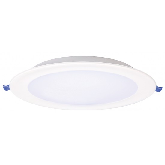 POWERTECH LED φωτιστικό downlight PT-1559, 9W, Φ116x25mm, 4000K, 765lm, λευκό