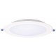 POWERTECH LED φωτιστικό downlight PT-1559, 9W, Φ116x25mm, 4000K, 765lm, λευκό