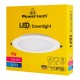 POWERTECH LED φωτιστικό downlight PT-1559, 9W, Φ116x25mm, 4000K, 765lm, λευκό