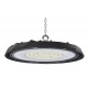 POWERTECH LED φωτιστικό καμπάνα PT-1557, 100W, 6500K, Φ30x4cm, IP65, μαύρο