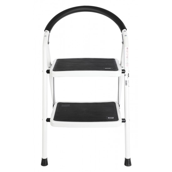 DELI σκάλα σιδήρου DL509012 με 2 σκαλοπάτια, 46cm, 150kg