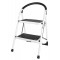 DELI σκάλα σιδήρου DL509012 με 2 σκαλοπάτια, 46cm, 150kg
