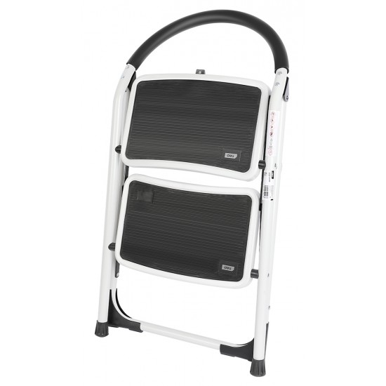 DELI σκάλα σιδήρου DL509012 με 2 σκαλοπάτια, 46cm, 150kg
