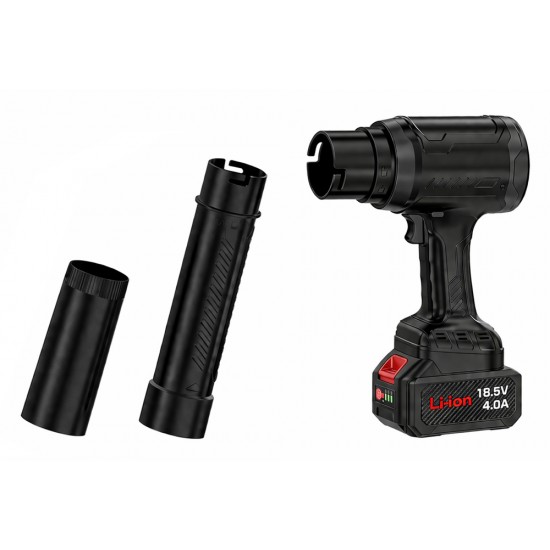 KINZIR ηλεκτρικό air duster AD61, 800W, 2000mAh, Brushless, μαύρο