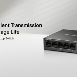 MERCUSYS desktop switch MS105GS, 5x Gigabit θύρες, V2.0