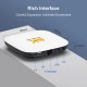 H96 MAX TV Box M2 Plus, 8K, 4/32GB, WiFi 6, Bluetooth, Android 14