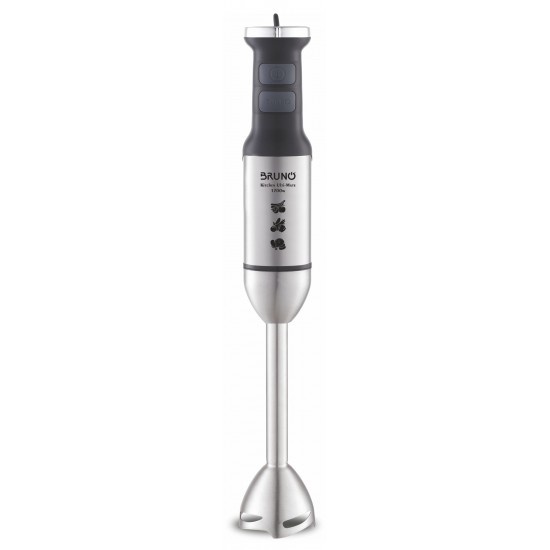 BRUNO ραβδομπλέντερ BRN-0249, 1700W, ρυθμιζόμενη ταχύτητα, 4 λεπίδες, inox-μαύρο
