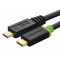 CABLETIME καλώδιο USB-C σε micro USB CT-U32-CMMCBG, 2A, 480Mbps, 1m, μαύρο