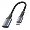 CABLETIME αντάπτορας USB-C σε USB CT-CMAF3.0, 5Gbps, γκρι