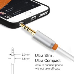 CABLETIME καλώδιο ήχου 3.5mm σε 2x RCA CT-AV314-P12G, 3m, λευκό