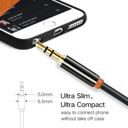 CABLETIME καλώδιο ήχου 3.5mm CT-AV311-P11G, gold plated, 3m, μαύρο