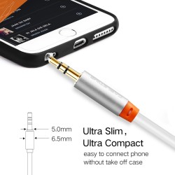 CABLETIME καλώδιο ήχου 3.5mm CT-AV311-P11G, gold plated, 3m, λευκό