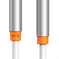 CABLETIME καλώδιο προέκτασης ήχου 3.5mm CT-AV311-P12G, gold plated, 0.5m, λευκό