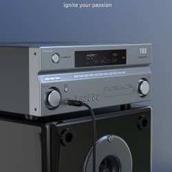 CABLETIME καλώδιο ήχου 6.35mm AV323-11G, 15m, μαύρο