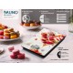 BRUNO ψηφιακή ζυγαριά κουζίνας BRN-0271, 1gr/5kg, Flavor Feast
