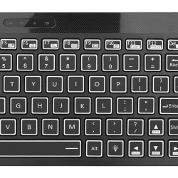 RIITEK ασύρματο πληκτρολόγιο Mini K18S με touchpad, RGB backlit, 2.4GHz & Bluetooth