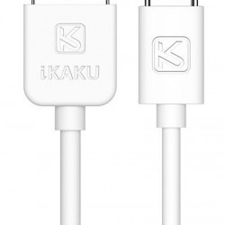 KAKUSIGA καλώδιο USB-C σε USB KSC-332, 2.4A, 480Mbps, 2m, λευκό