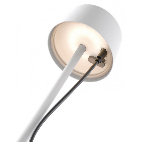 GOOBAY επιτραπέζιο φωτιστικό 77676, 3000K, dimmable, επαναφορτιζόμενο, λευκό