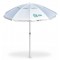 BRUNO ομπρέλα παραλίας αλουμινίου SOL-BAY BRN-0286, 2m, UPF 50+, σκελετός Fiberglass, ρυθμιζόμενη