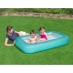 BESTWAY παιδική φουσκωτή πισίνα 51115, 102lt, 165x104x25cm, βεραμάν