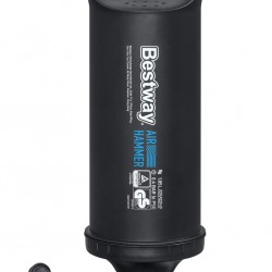 BESTWAY τρόμπα χειρός 62003, 1.85lt, 6PSI, μαύρη