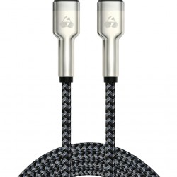 POWERTECH καλώδιο USB-C PTR-0198, PD 60W, 480Mbps, 1m, μαύρο