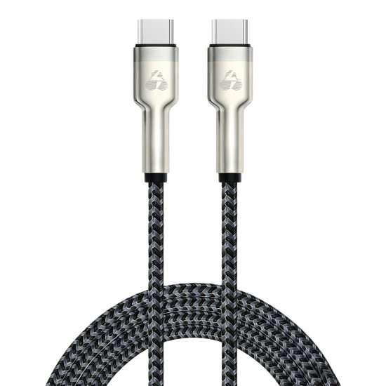 POWERTECH καλώδιο USB-C PTR-0198, PD 60W, 480Mbps, 1m, μαύρο