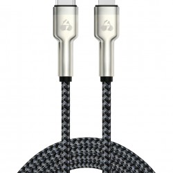 POWERTECH καλώδιο Lightning σε USB-C PTR-0200, PD 27W, 480Mbps, 1m, μαύρο/γκρι