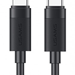 USAMS καλώδιο USB-C SJ780, 60W, 480Mbps, 1m, μαύρο