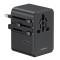 USAMS φορτιστής/αντάπτορας πρίζας CC310, 2x USB & 3x USB-C, universal, 70W, μαύρος