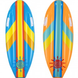 BESTWAY παιδικό φουσκωτό στρώμα θαλάσσης 42046, 114x46cm, διάφορα χρώματα, 1τμχ