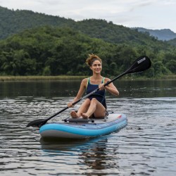 BESTWAY φουσκωτή σανίδα SUP/kayak Oceana 6532B με αποσπώμενο κάθισμα, 305x84x15cm, μπλε