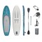 BESTWAY φουσκωτή σανίδα SUP/kayak Oceana 6532D με αποσπώμενο κάθισμα, 335x91.5x15cm, μπλε