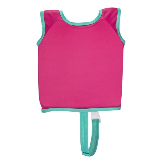 BESTWAY παιδικό γιλέκο κολύμβησης 32176, S/M, 1-3 ετών, 50+UPF, ροζ