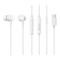 CELEBRAT earphones με μικρόφωνο G40, USB-C σύνδεση, 10mm, 1.2m, λευκά
