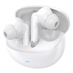 CELEBRAT earphones με θήκη φόρτισης W80, True Wireless, 13mm, 30/230mAh, λευκά