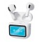 CELEBRAT earphones με θήκη φόρτισης W76, True Wireless, 13mm, 25/300mAh, λευκά