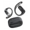 CELEBRAT earphones με θήκη φόρτισης W77, OWS, 12mm, 40/400mAh, μαύρα