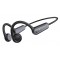 CELEBRAT neckband earphones SE9, OWS Bone Conduction, 16.3mm, 180mAh, μαύρα