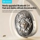 CELEBRAT headphones A45, ασύρματα & ενσύρματα, micro SD, 40mm, 250mAh, μαύρα