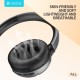 CELEBRAT headphones A41, ασύρματα & ενσύρματα, 40mm, 400mAh, ANC, μαύρα