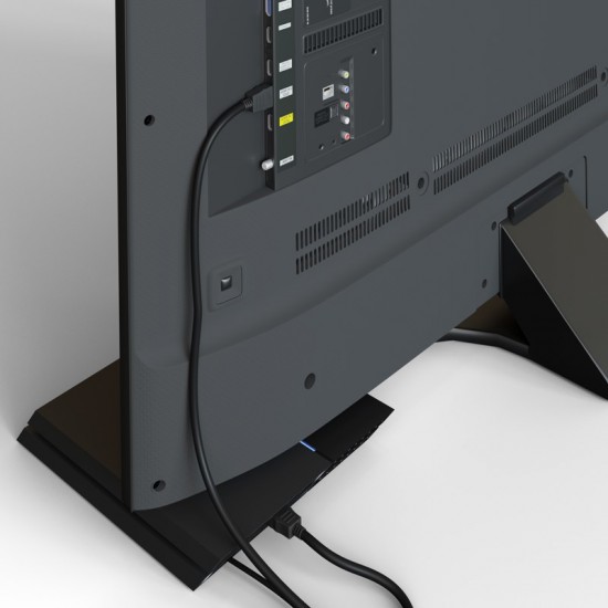 GOOBAY καλώδιο HDMI 80101 με Ethernet, soft, 4K/60Hz, 18 Gbps, 1m, μαύρο