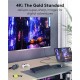 GOOBAY καλώδιο HDMI 80101 με Ethernet, soft, 4K/60Hz, 18 Gbps, 1m, μαύρο